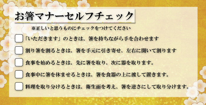 美箸マイスター【初級】 